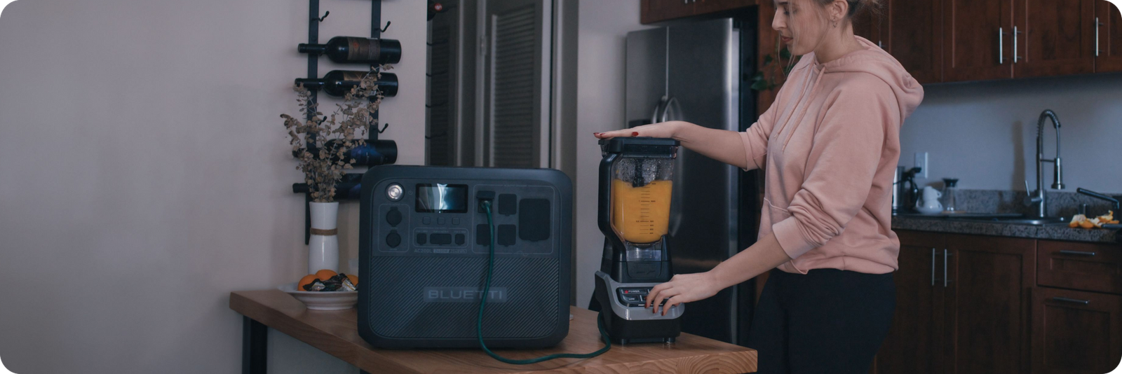 2kWh portable power station used for home backup planning